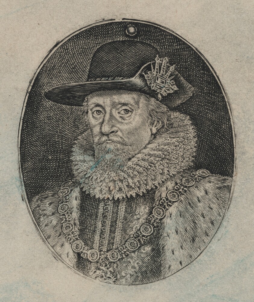 James I, King of England [top half]