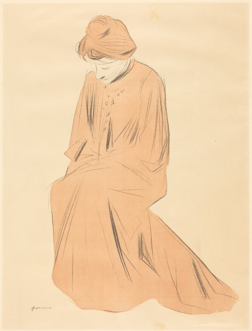 Etude de femme assise (Study of a Seated Woman)