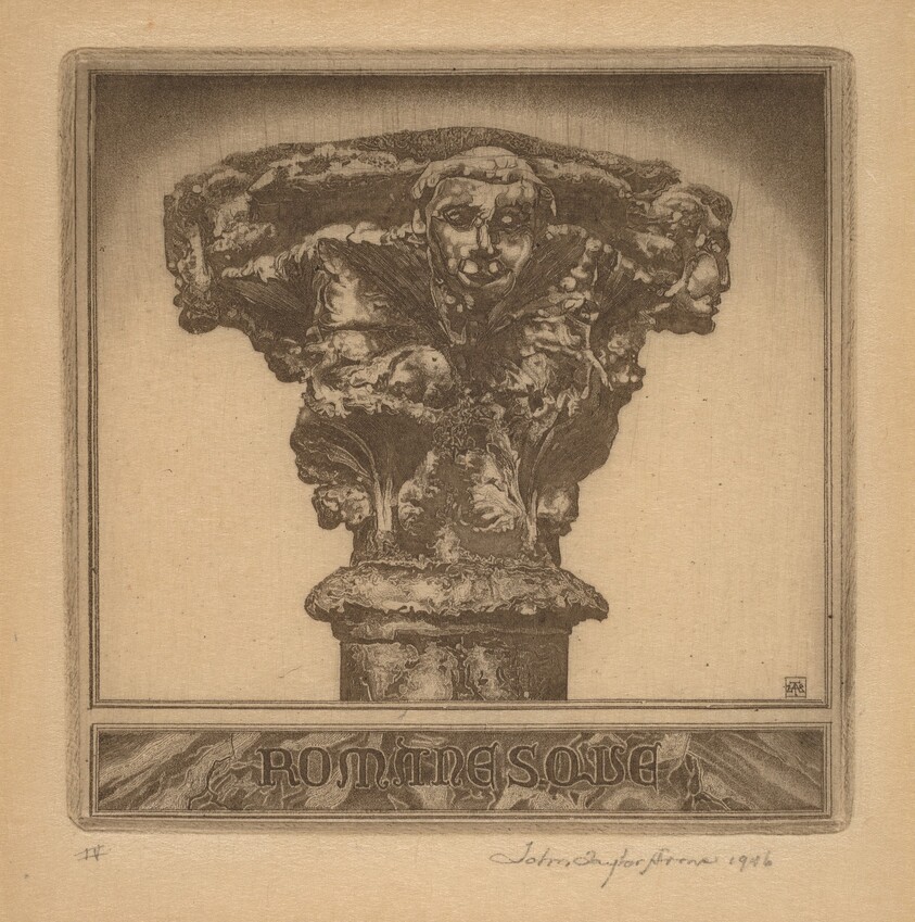 Portrait of a Romanesque Capital