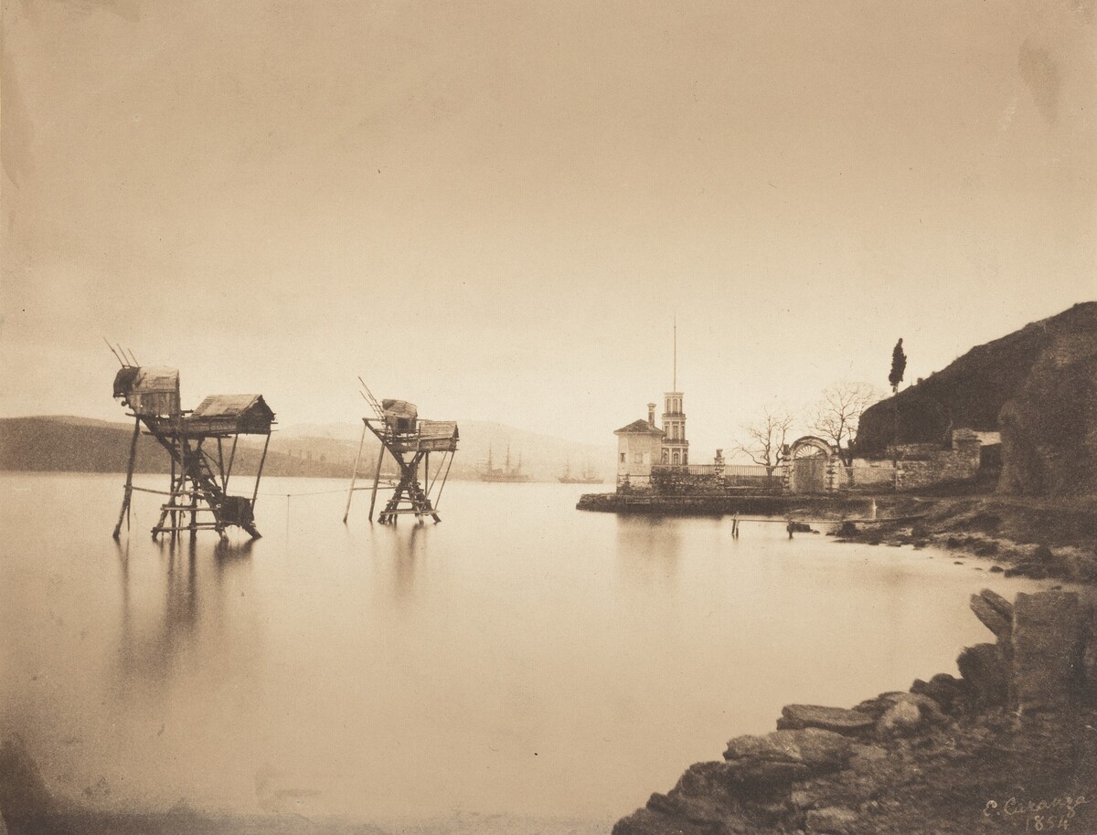 Pecheries at Kiretch-Bournou (Bosphore, Europe) (Fisheries at Kiretch-Bournou (Bosphorus, Europe))