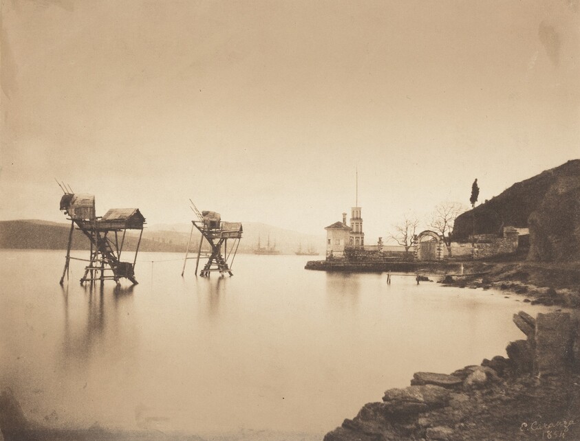 Pecheries at Kiretch-Bournou (Bosphore, Europe) (Fisheries at Kiretch-Bournou (Bosphorus, Europe))