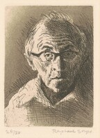 Self-Portrait, Raphael Soyer, 1977