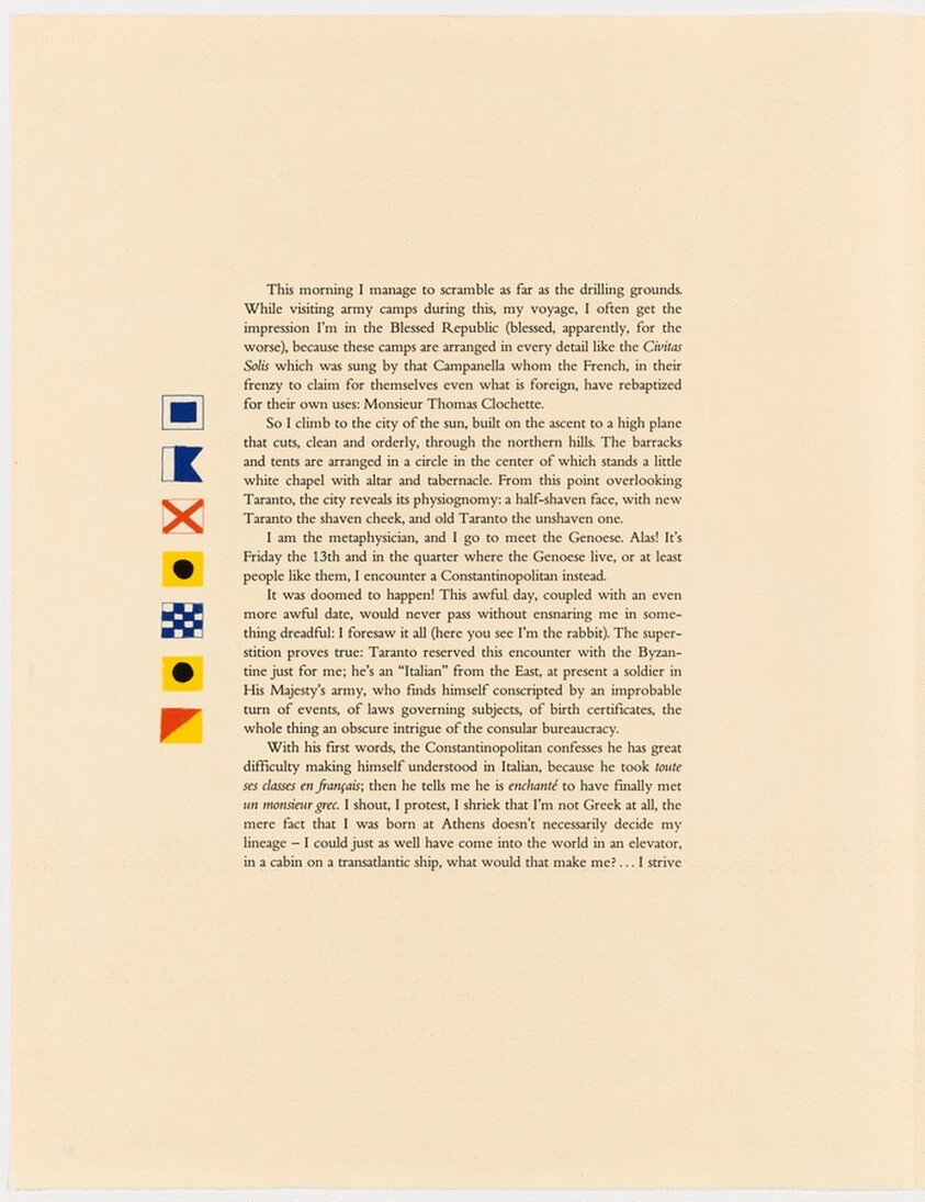 Plate (folio 26, side B, verso) from The Departure of the Argonaut