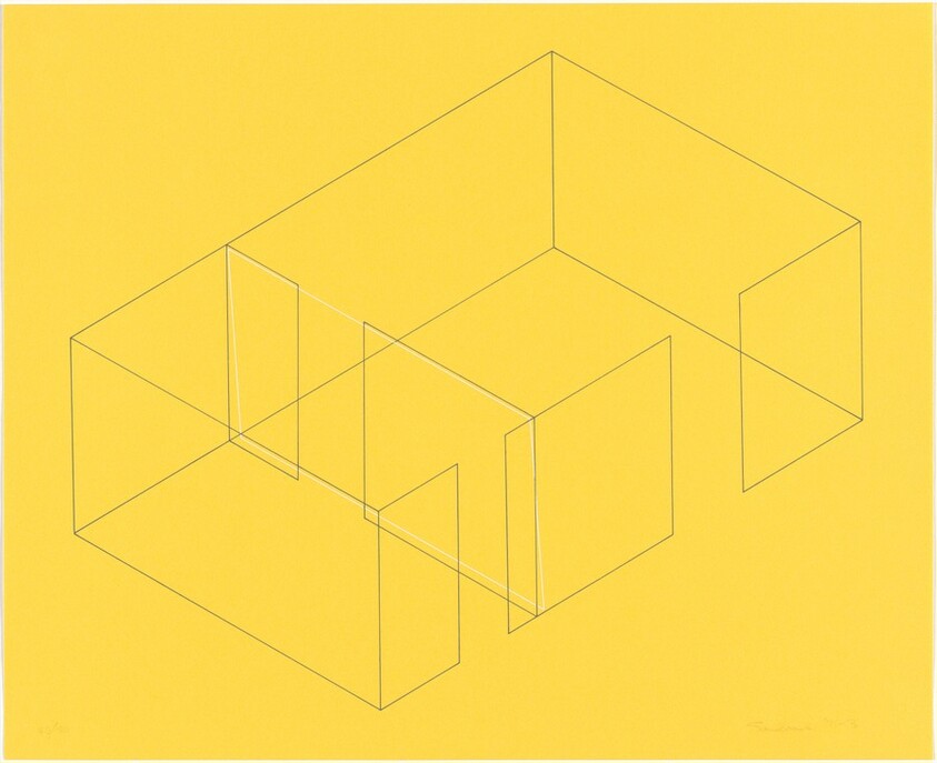 Untitled from Eight Variations for Galerie Heiner Friedrich (Acht Variationen für die Galerie Heiner Friedrich)