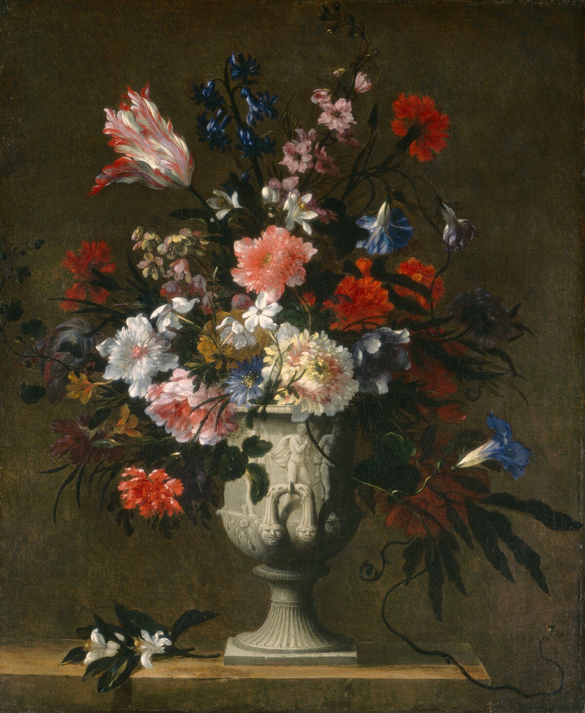 Flowers in a Classical Vase