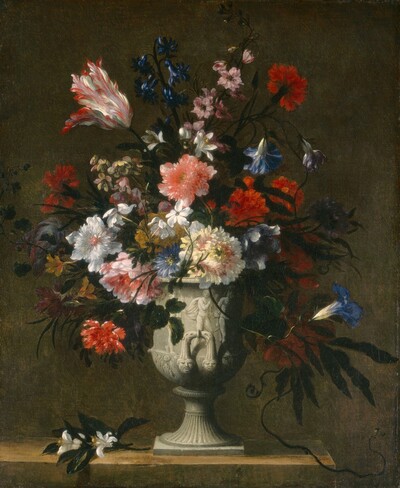 Flowers in a Classical Vase