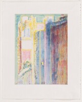 City Edge [working proof 21], Wayne Thiebaud, 1988