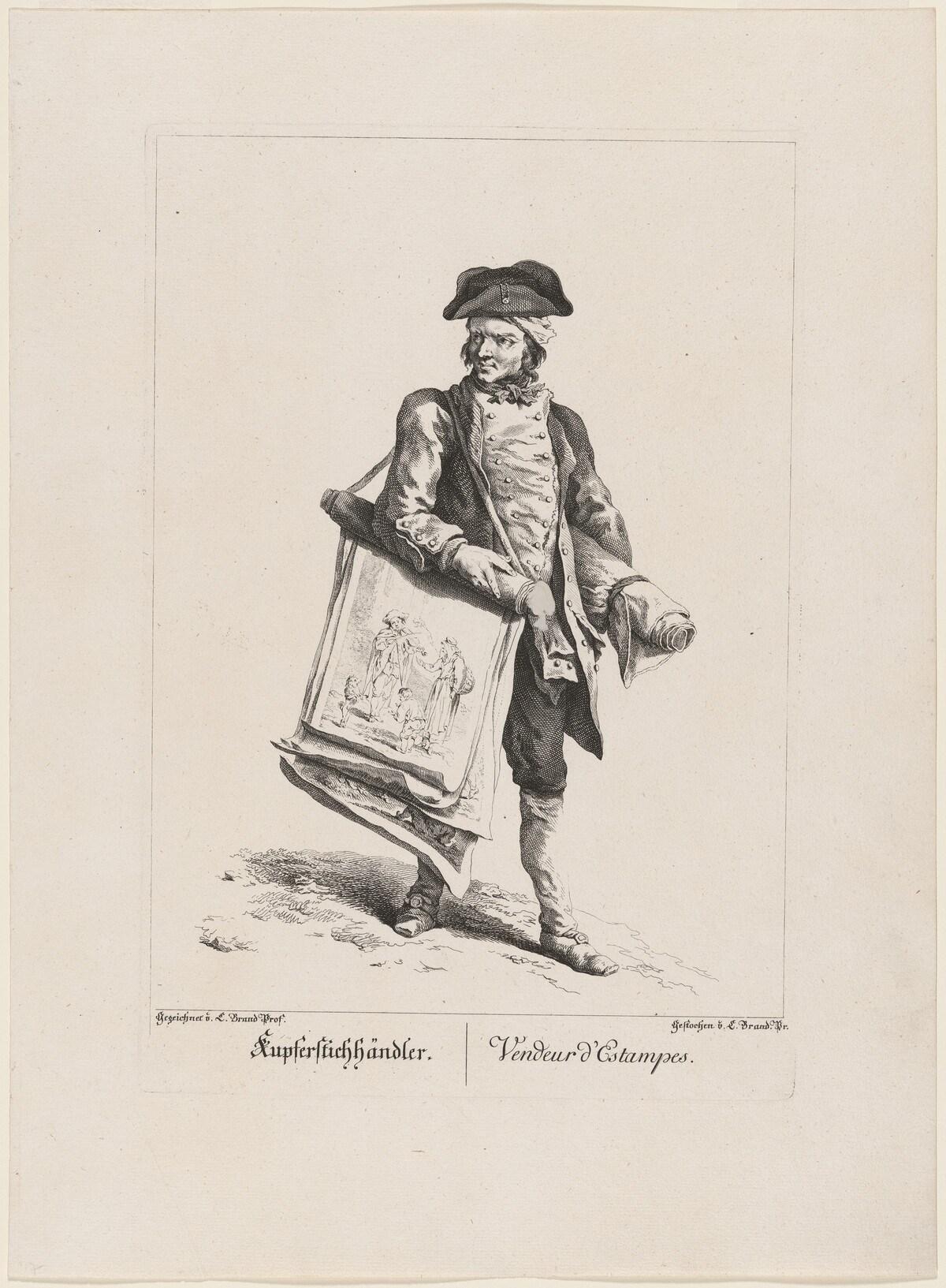Kupferstichhändler (Print Seller)