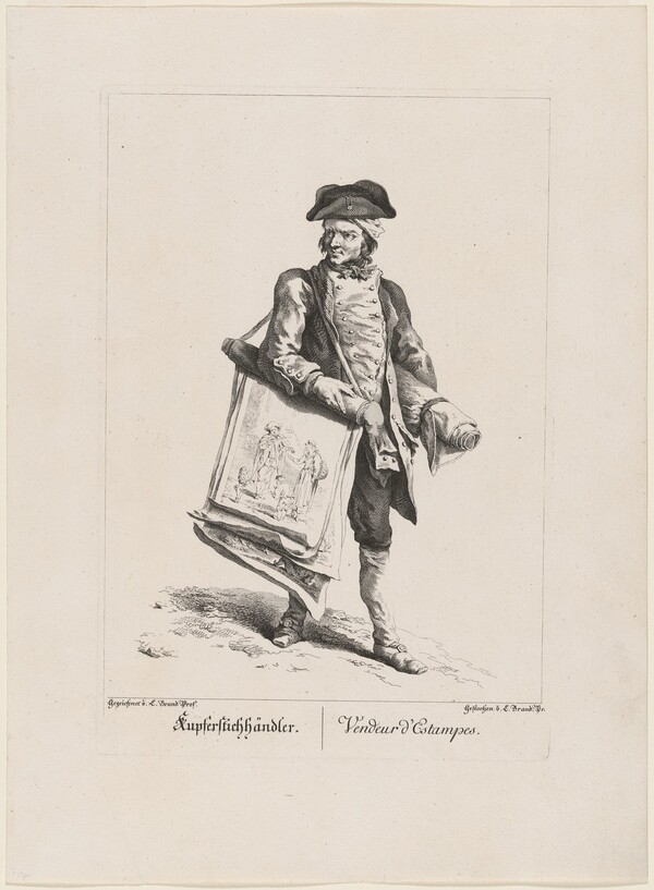 Kupferstichhändler (Print Seller)