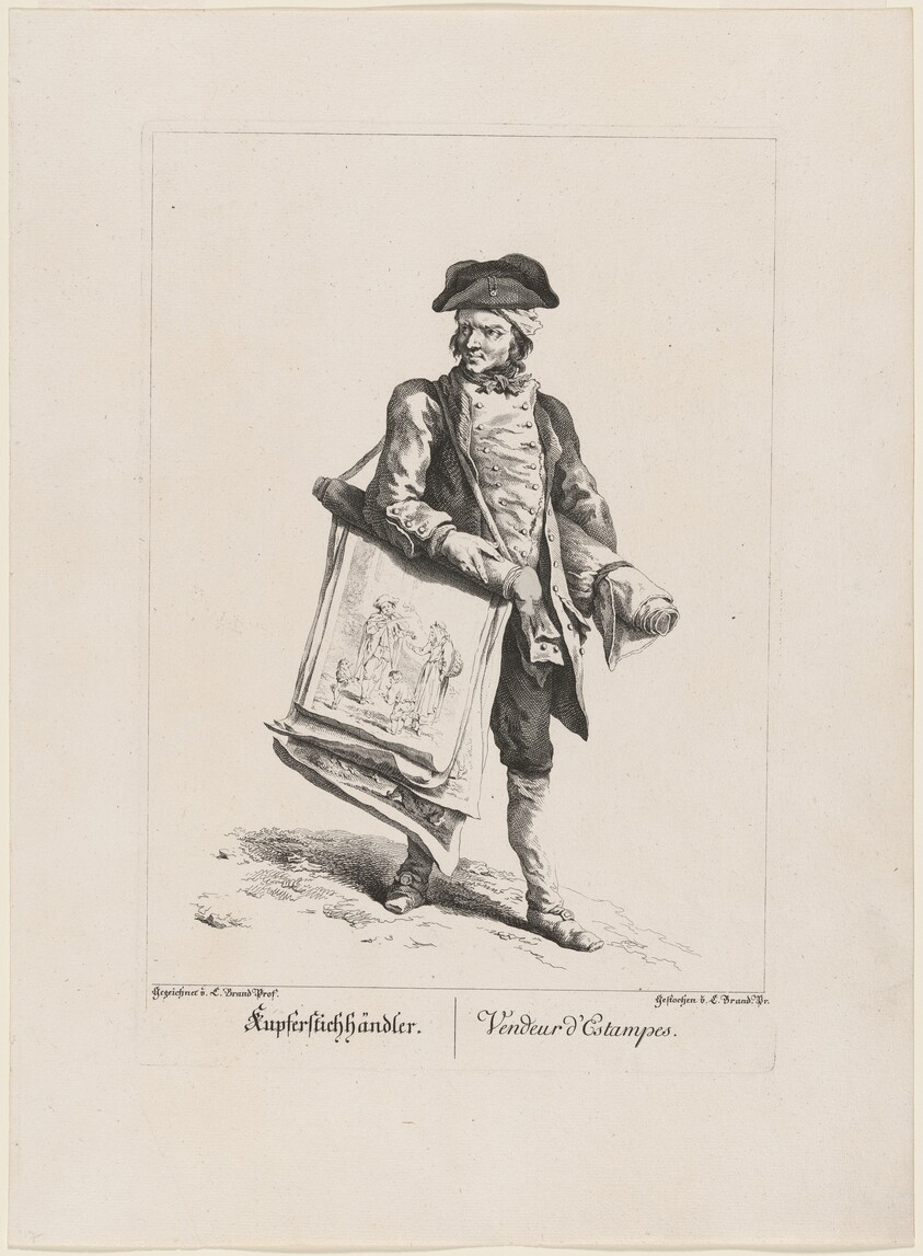 Kupferstichhändler (Print Seller)
