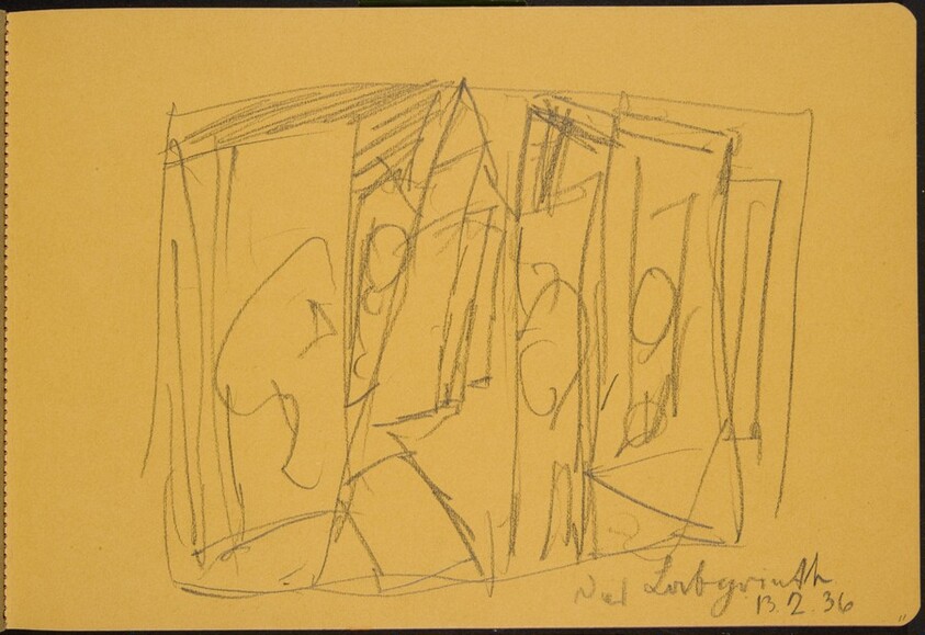 Interieur mit Figuren (Interior with Figures) [p. 11]