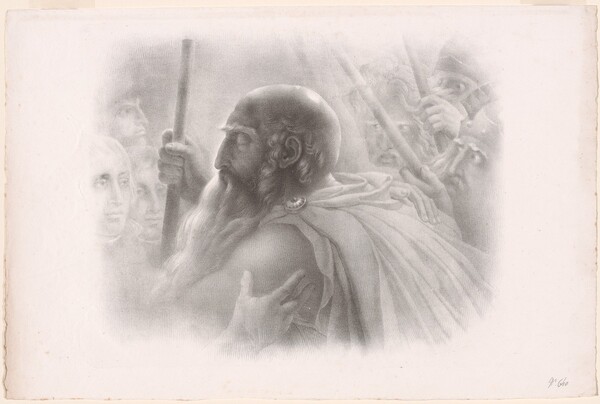 Hoche, Joubert, and Ossian [Ossian Receiving the Shades of French Heroes]