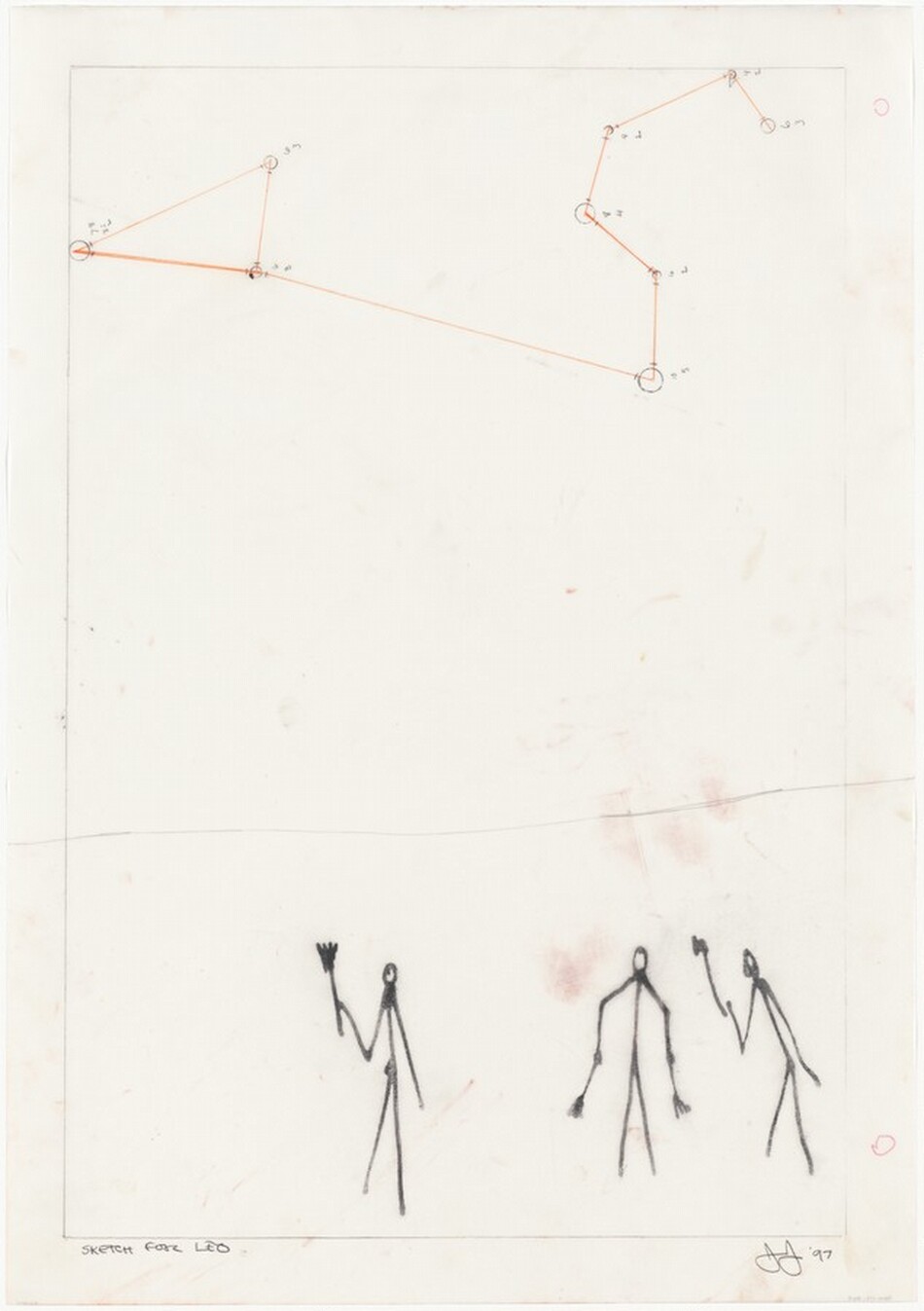 Hatteras [artist's proof] by Jasper Johns, Zigmunds Priede