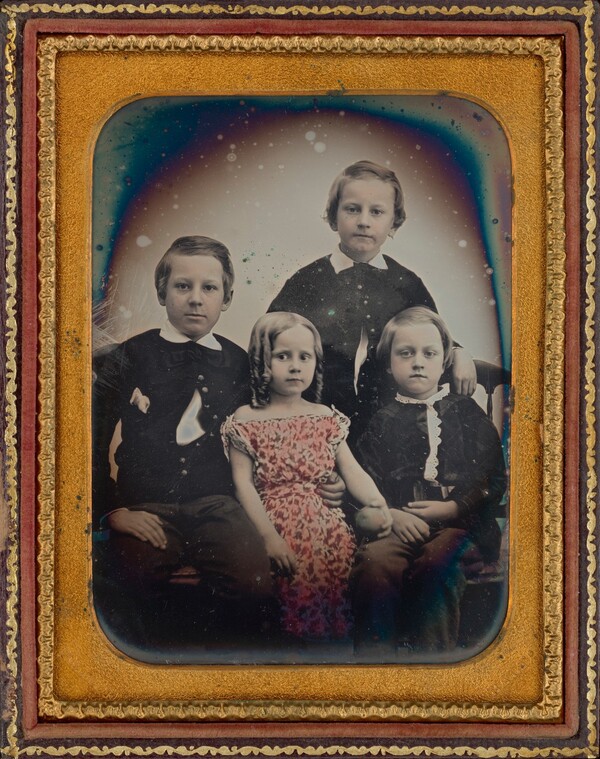 Portrait of Four Children