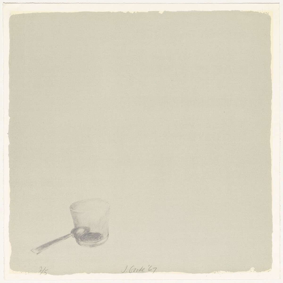 Glass and Spoon Lower Left