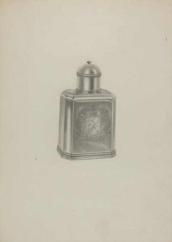 Silver Tea Caddy