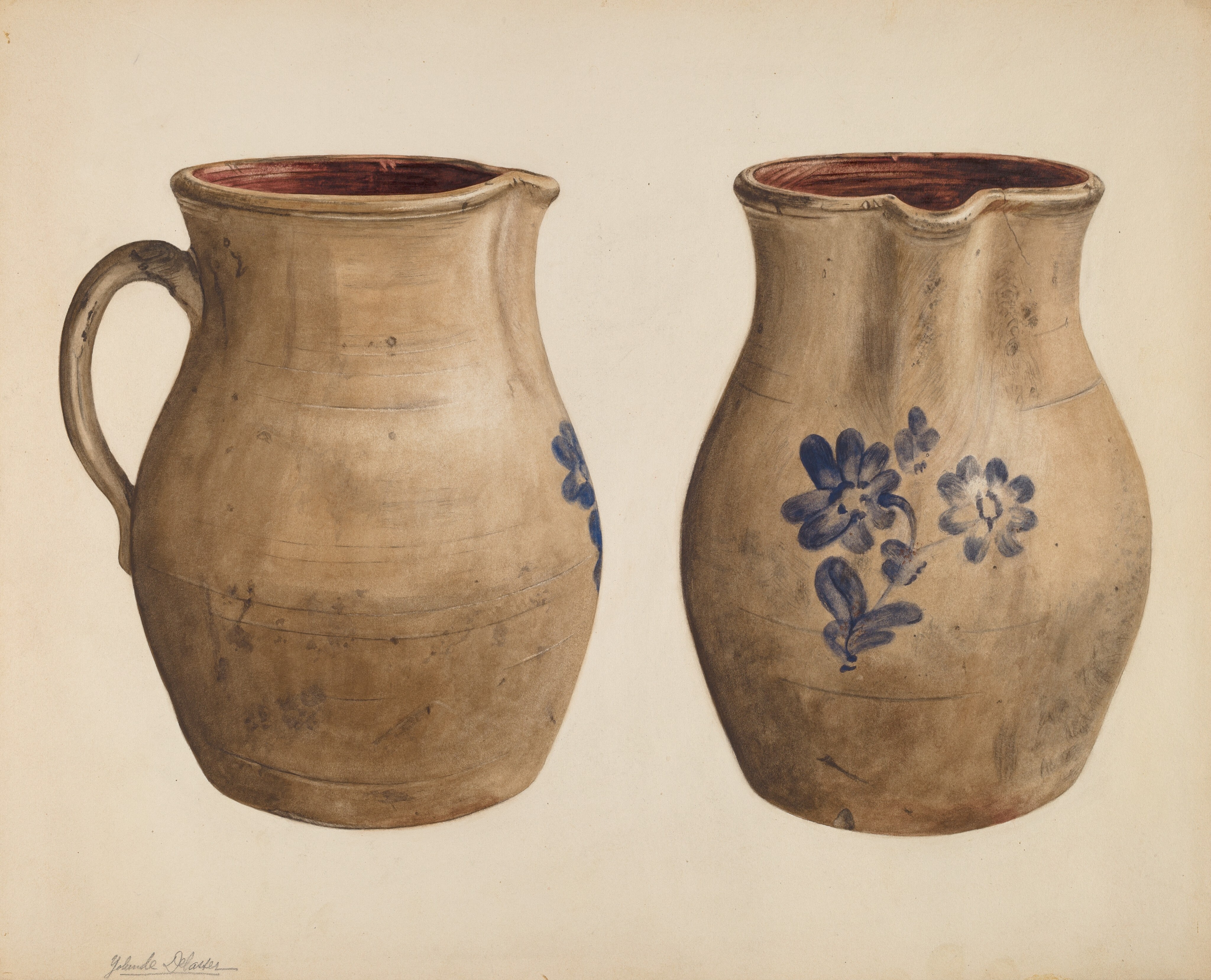 Water Jug by Yolande Delasser