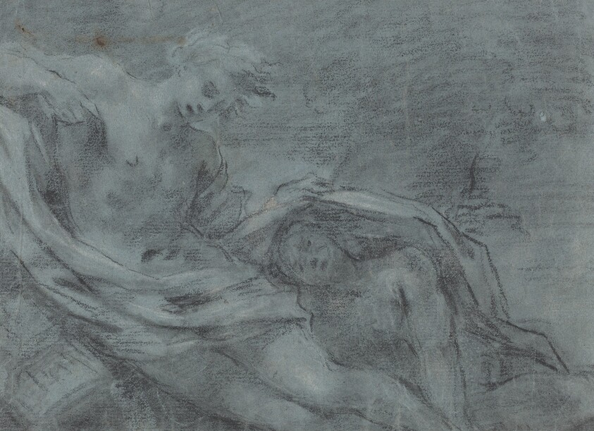Two Reclining Figures [verso]