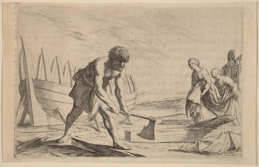 Ulysses on the Island of the Goddess Calypso