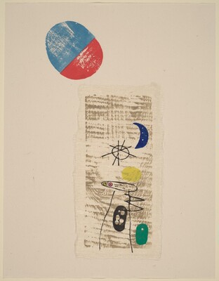 Untitled [plate XI], Joan Miró, 1958