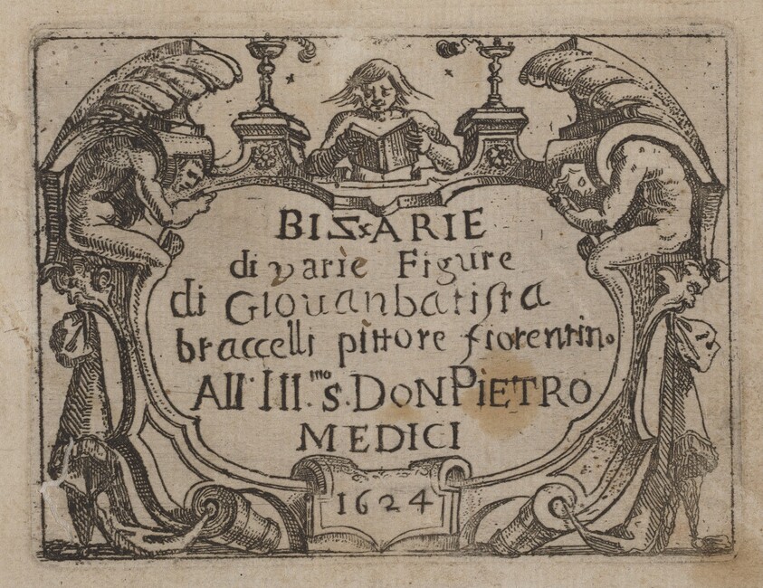 Title Page for "Bizzarie di varie Figure"