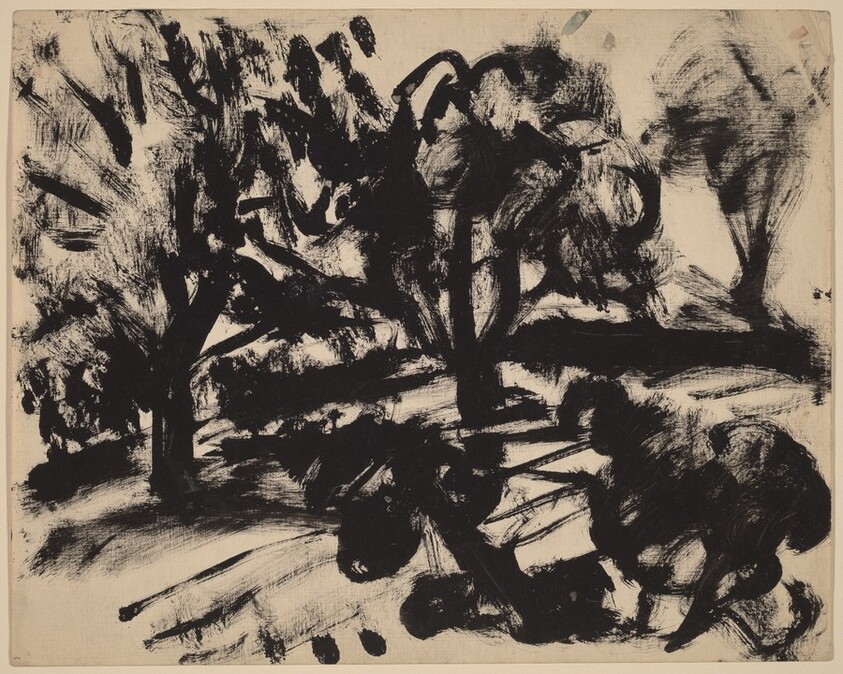 Landscape with Trees