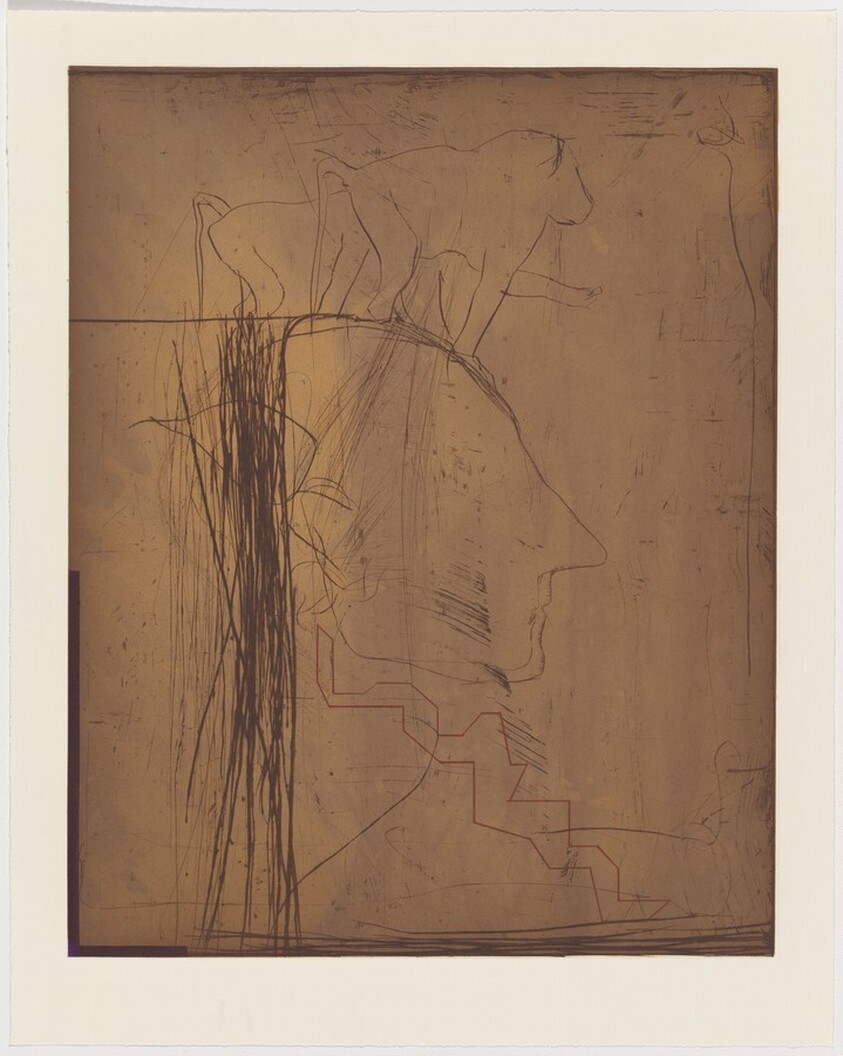 Profile with Baboons [working proof 7]