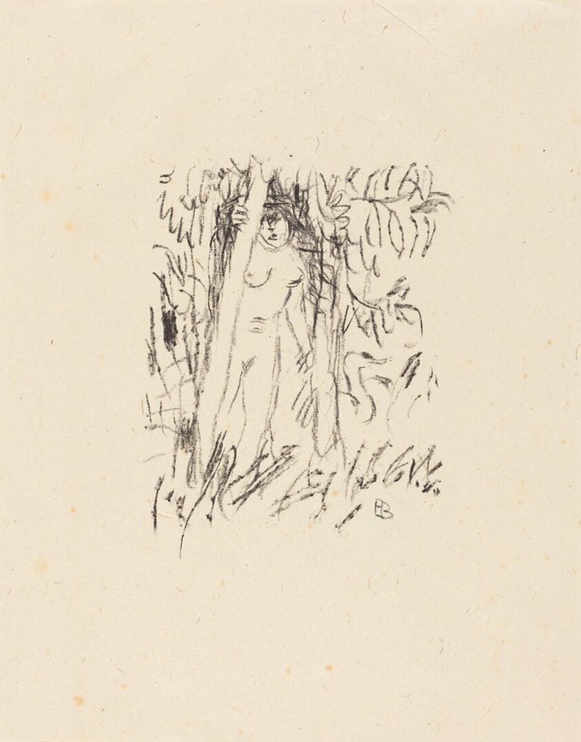 From "Le crepuscule des nymphes" (illustration, page 13)