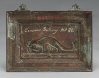 Genet Carrying off a Bird, Antoine-Louis Barye, model 1831, cast by 1874