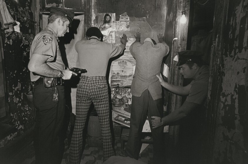 Suspects checked for weapons, New York City