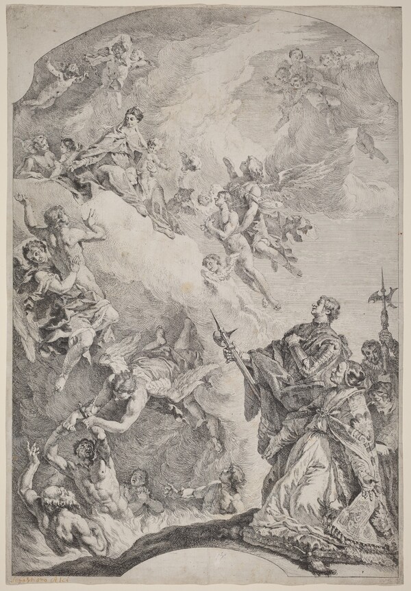 Saint Gregoire I Delivering Souls from Purgatory