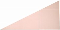 A Square Not Totally within a Triangle, Robert Mangold, 1975