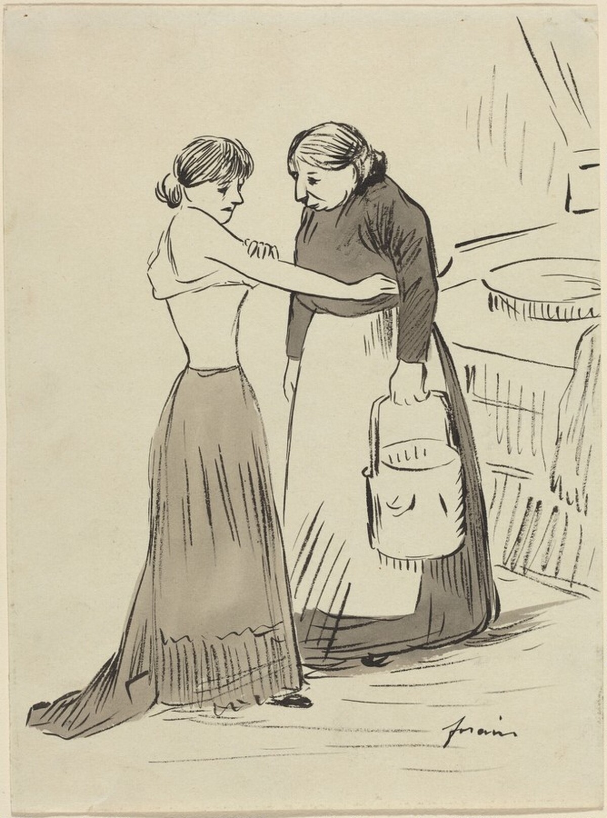 Woman and Servant