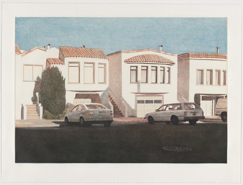 Three Houses on Pennsylvania Avenue [working proof 7]