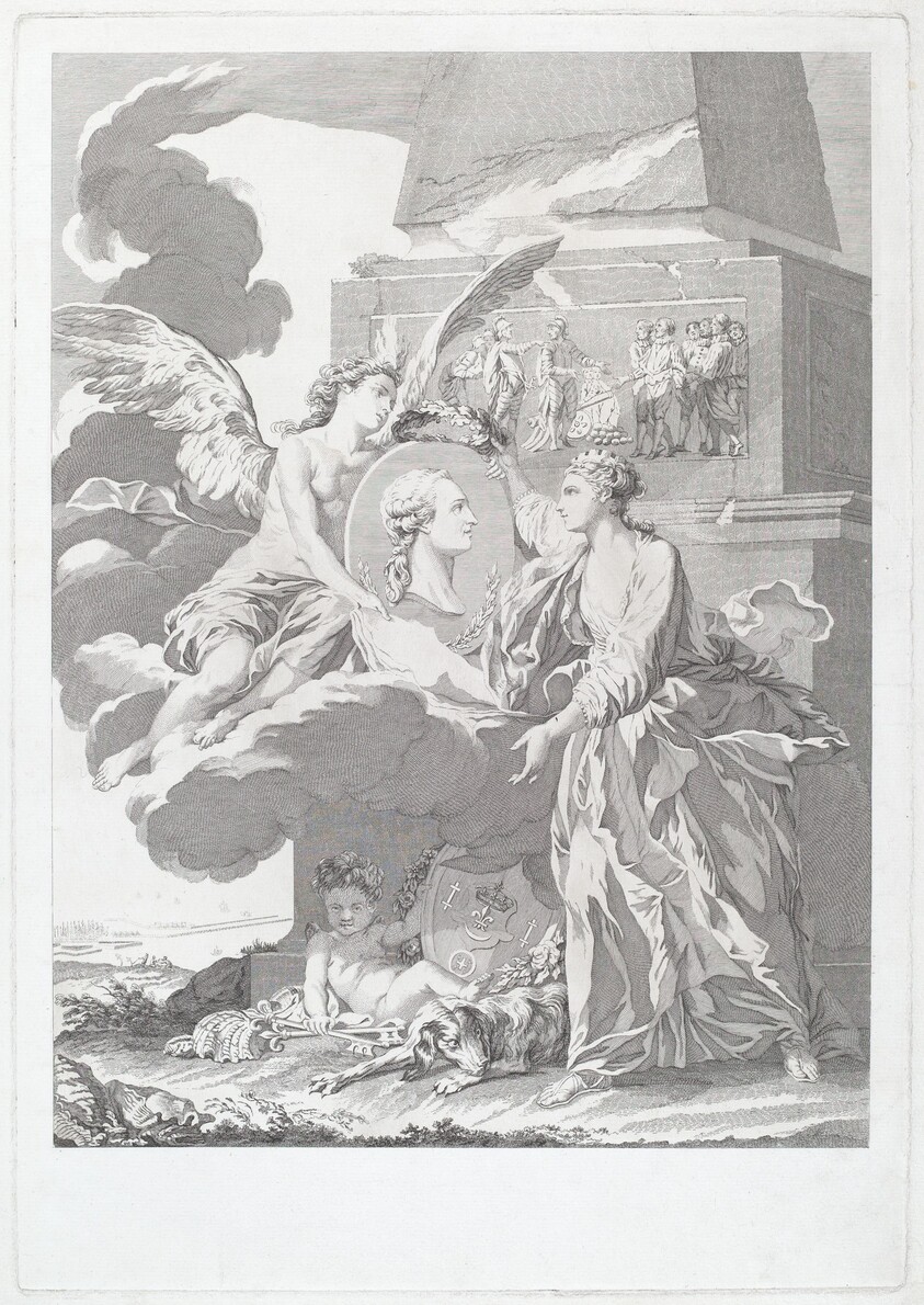 Allegorical Portrait of Pierre Buirette de Belloy