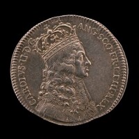 King Charles II in Coronation Robes [obverse], Thomas Simon, 1661
