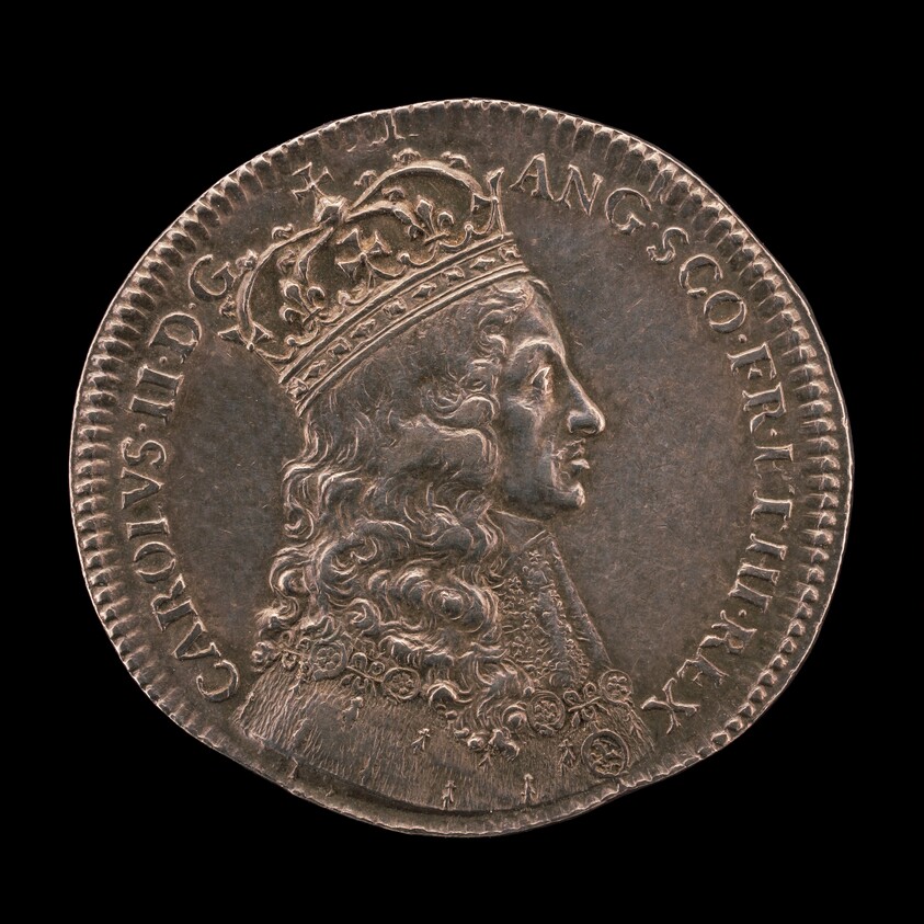 King Charles II in Coronation Robes [obverse]