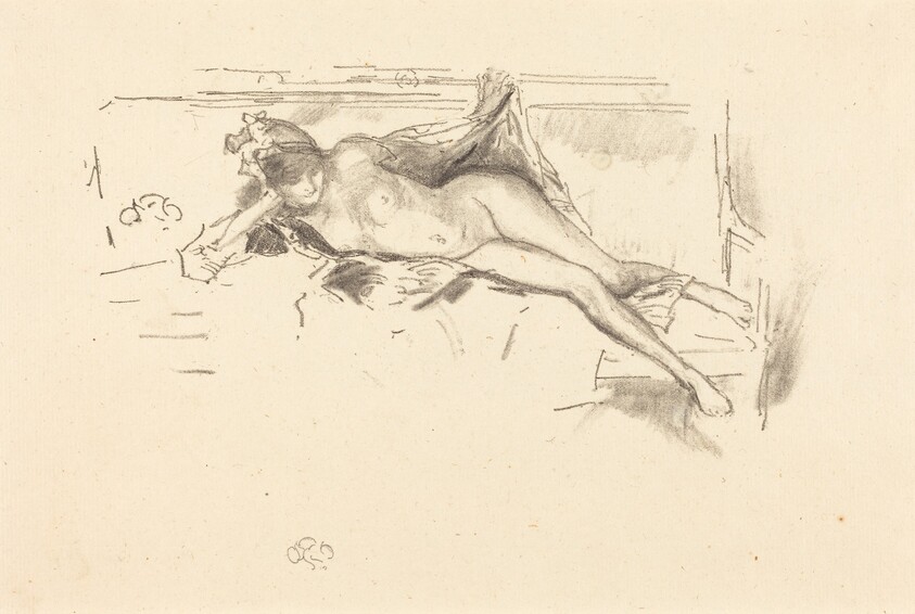 Nude Model, Reclining