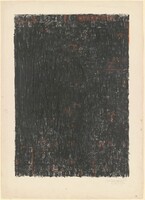 Alphabets [working proof], Jasper Johns, 1962
