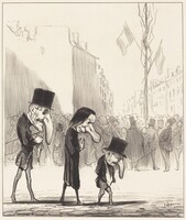 Les Trois petits saints, Honoré Daumier