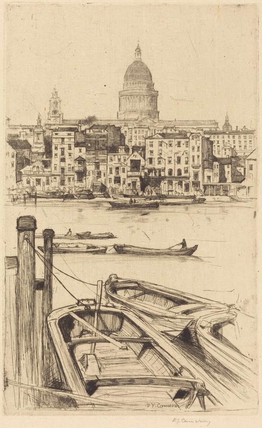 St. Paul's from the Thames