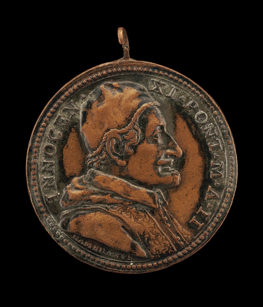 Innocent XI (Benedetto Odescalchi, 1611-1689), Pope 1676 [obverse]