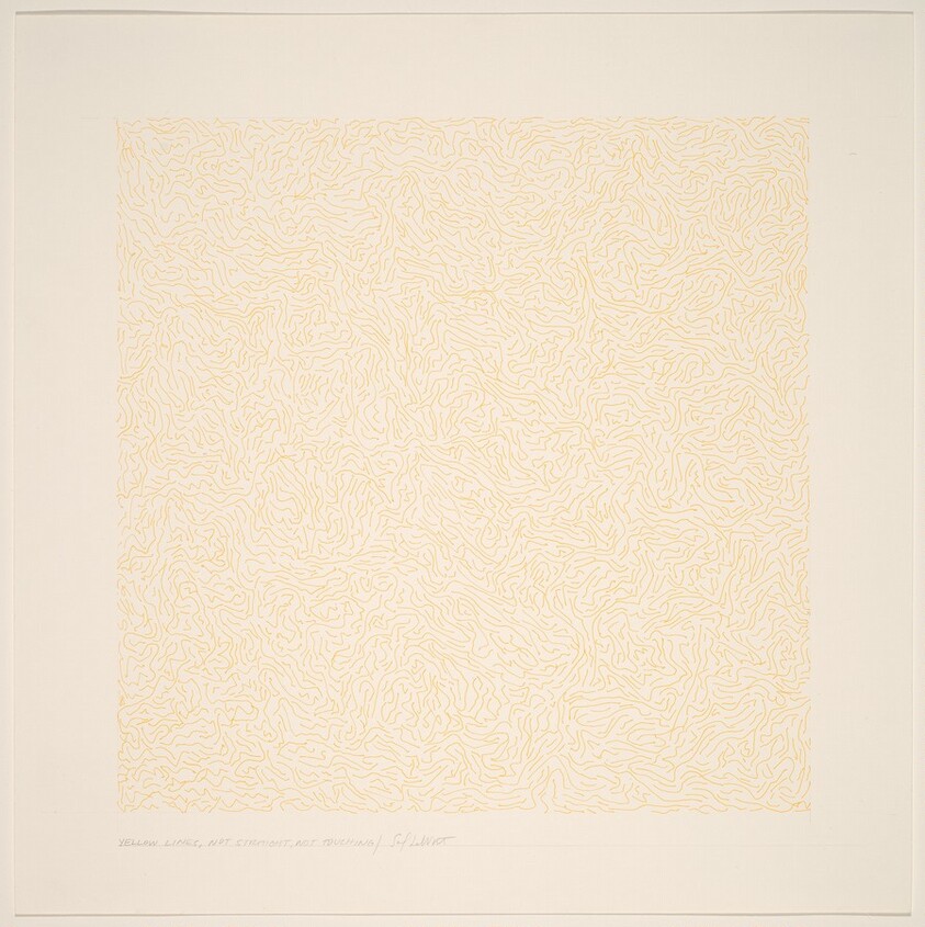 Yellow Lines, Not Straight, Not Touching