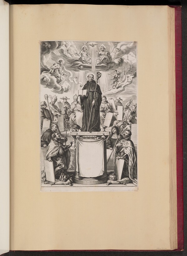 Title Page for Dommo Benedicto Haeftano's S. Benedictvs Illvstratvs