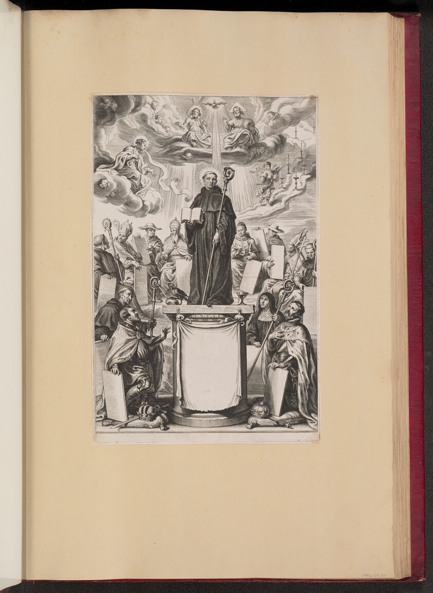 Title Page for Dommo Benedicto Haeftano's S. Benedictvs Illvstratvs