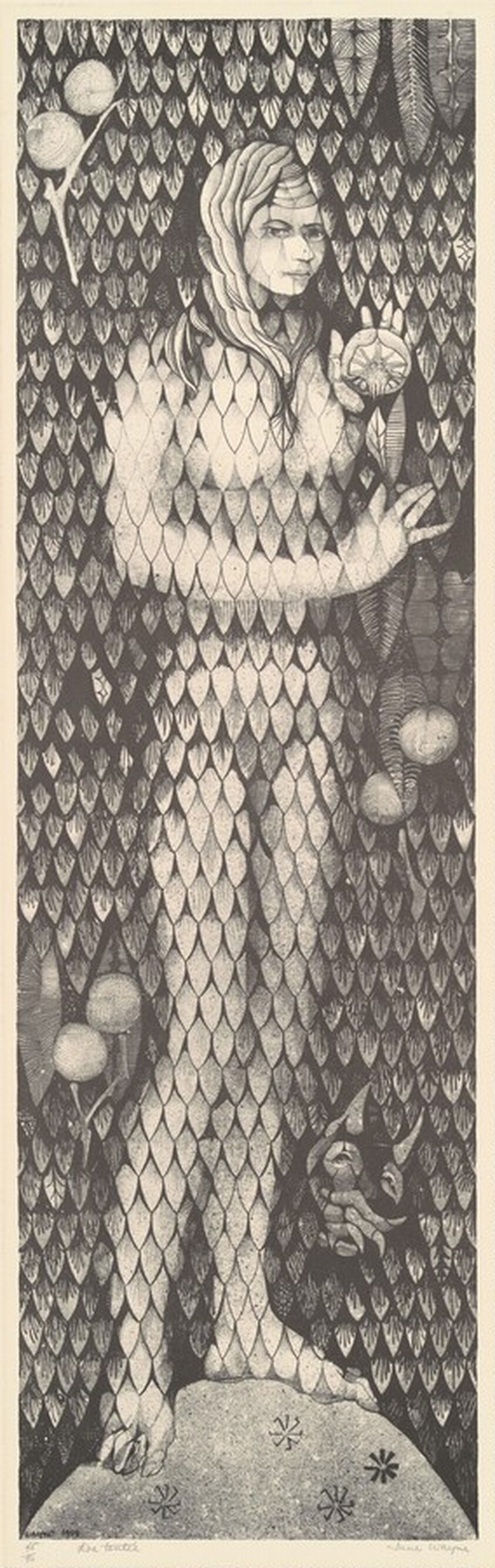 Eve Tempted [left half]