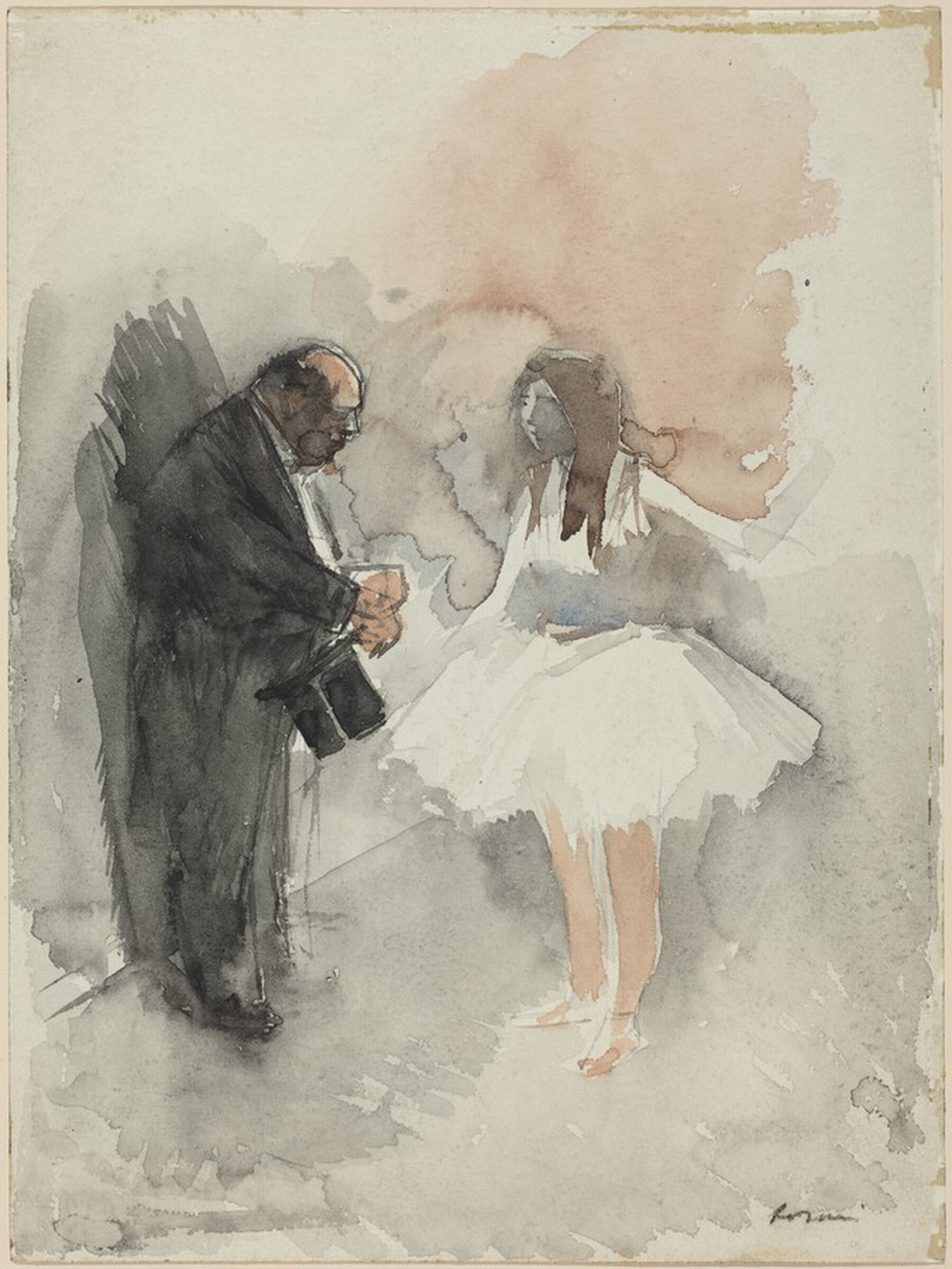 Behind the Scenes, Jean-Louis Forain