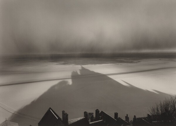 Shadow, Mont-Saint-Michel, France