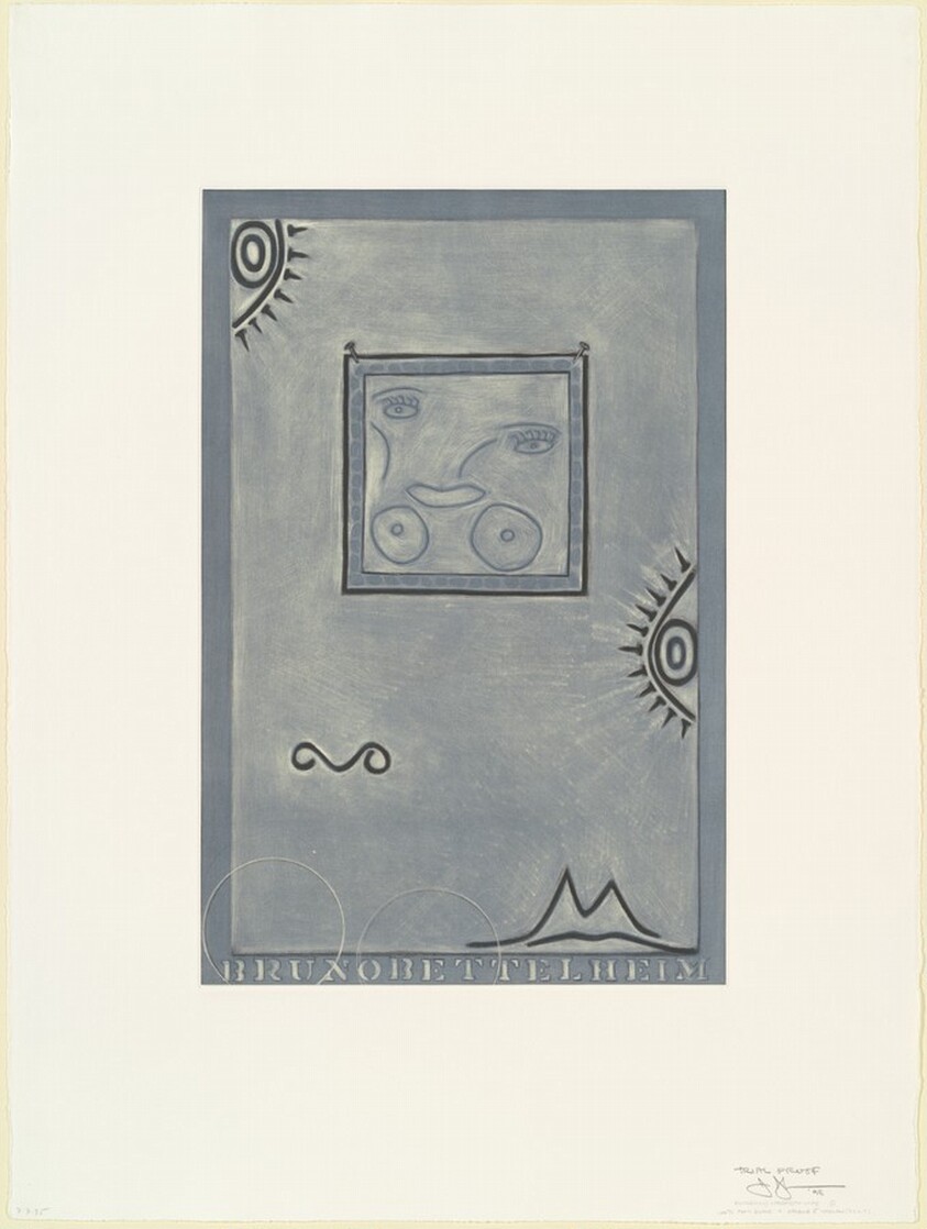 Untitled (White Mezzotint) [trial proof]