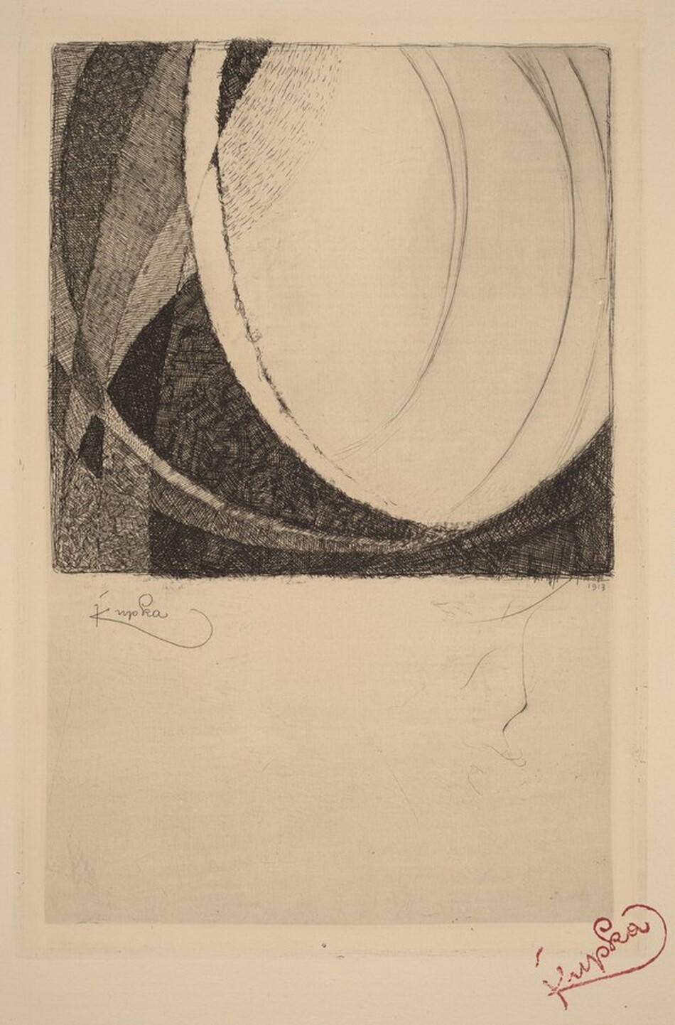 Localization of Graphic Motifs II by František Kupka